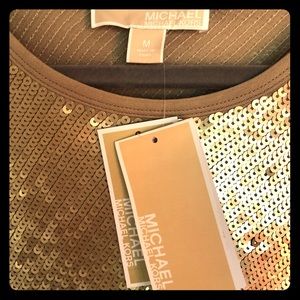 Michael Kors Gold Sequin Dress